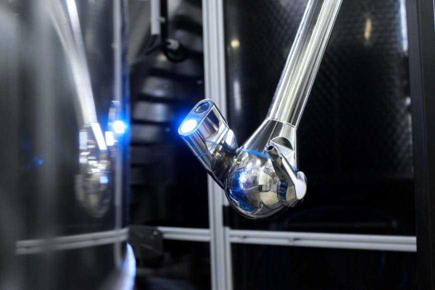 Limpeza eficiente com a solução de câmera da Balluff no AJCsens (c)Fraunhofer IVV.