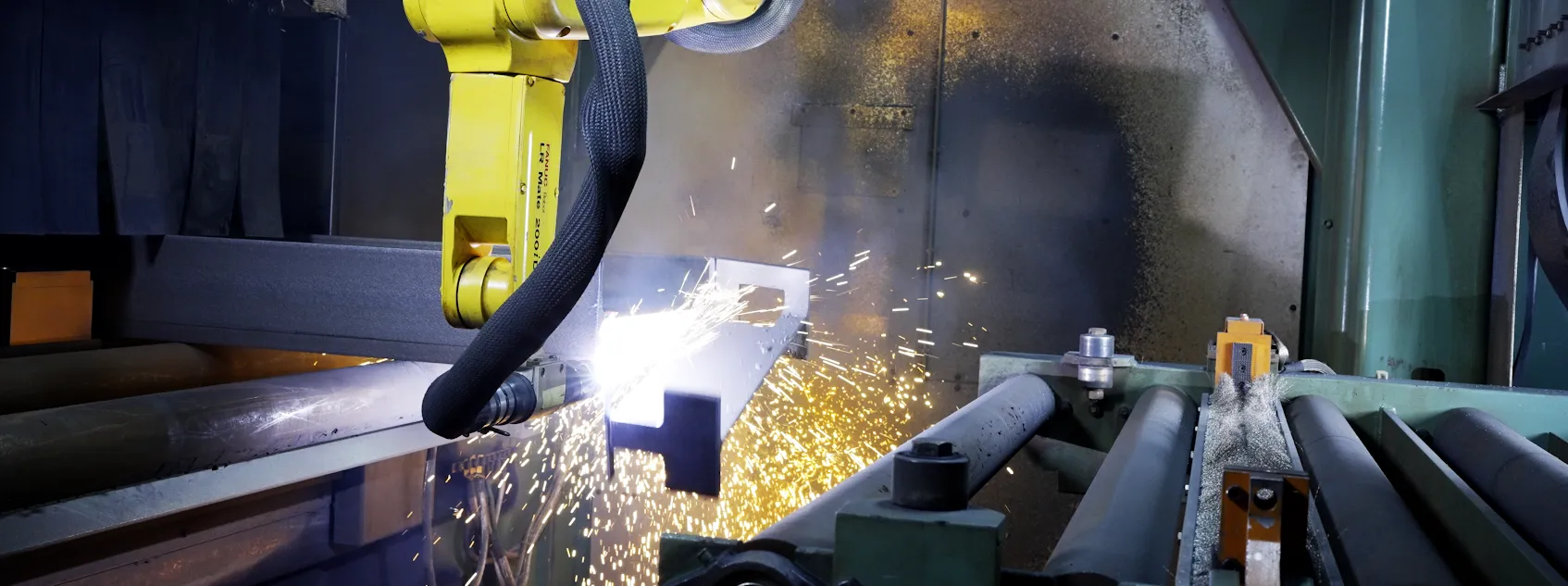 Câmaras industriais no processamento de aço image