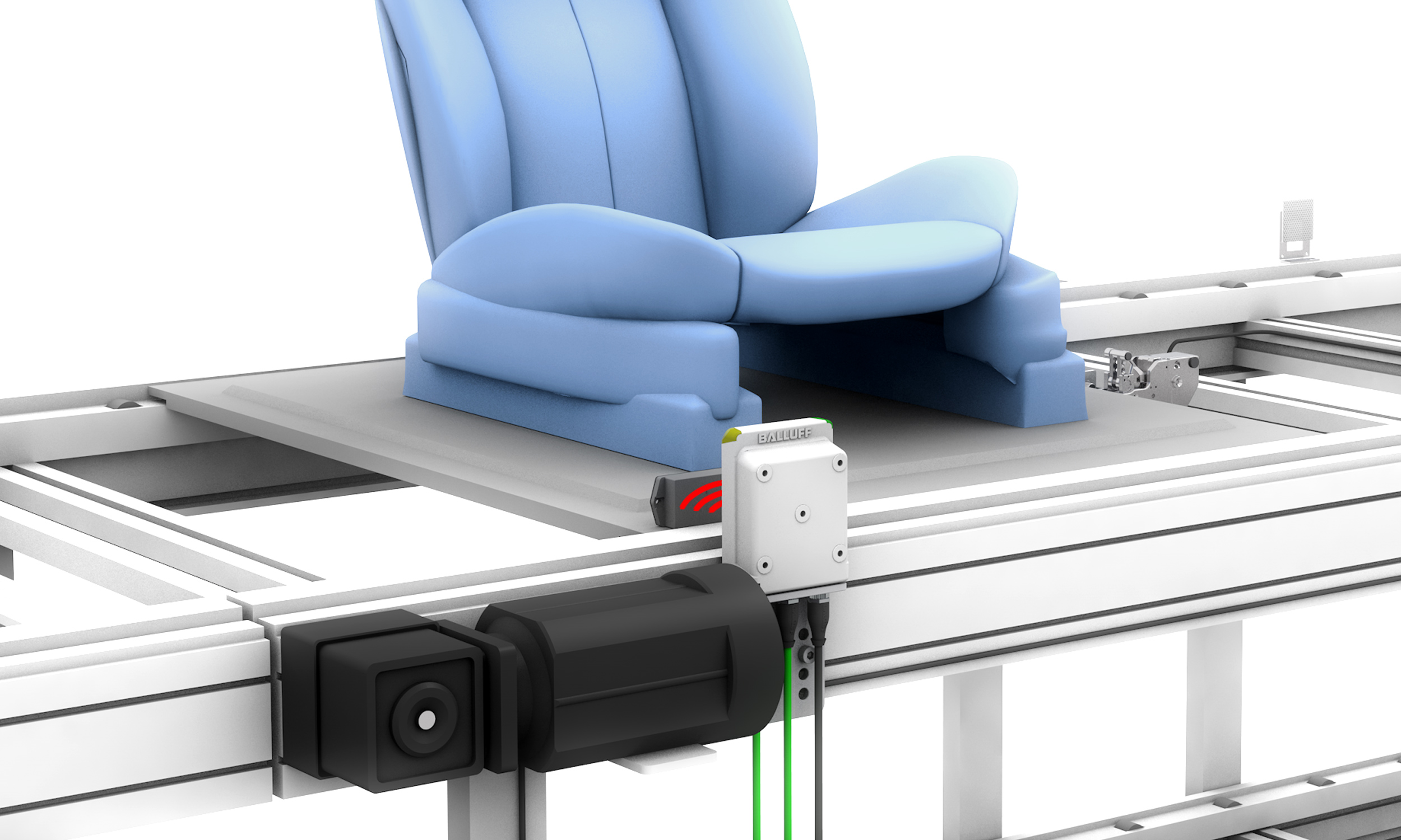 Enable traceability in seat assembly image
