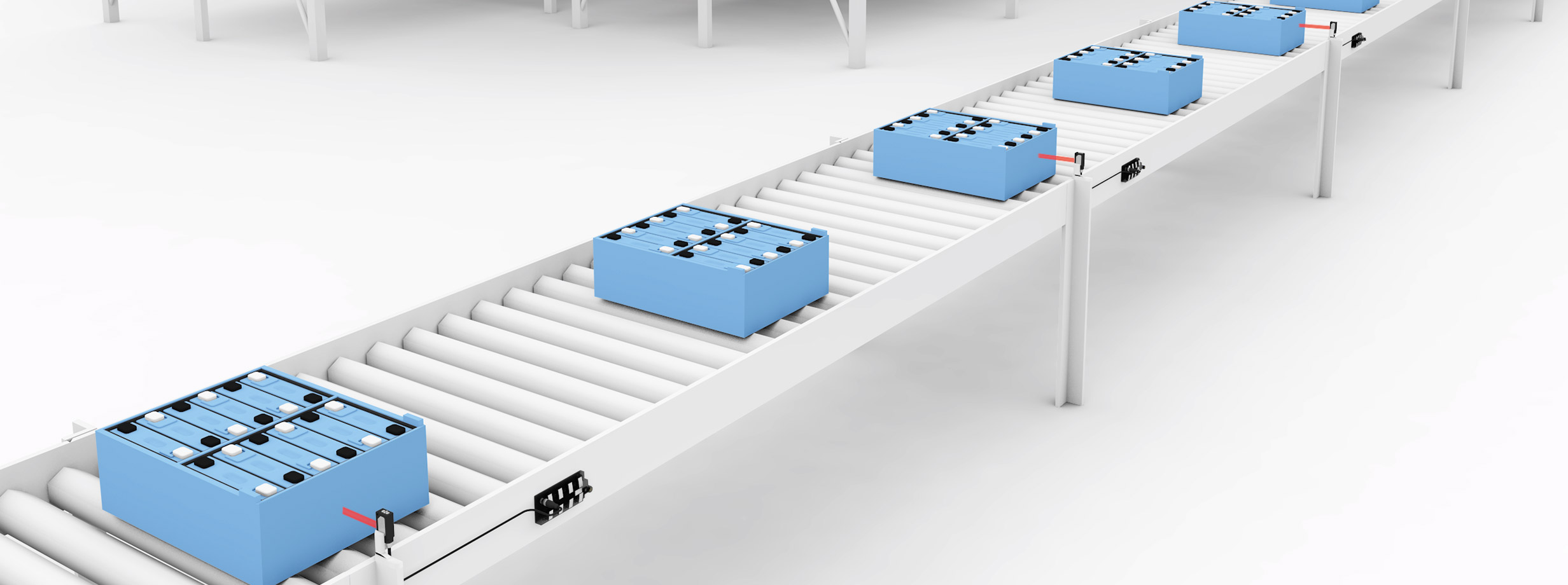 Precise optical detection in intralogistics image
