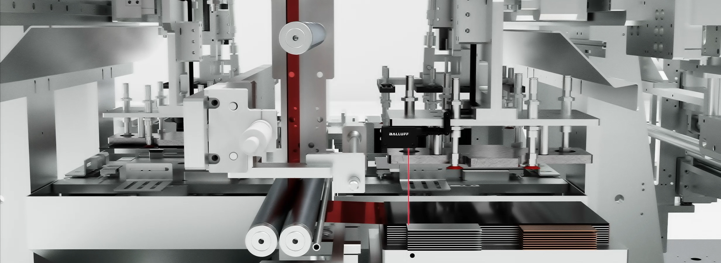 Precise positioning in the stacking process during cell assembly image