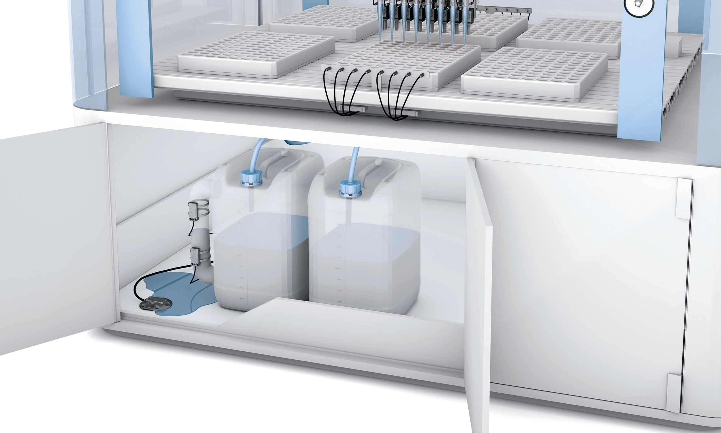 液体の取り扱い：漏れの監視 image