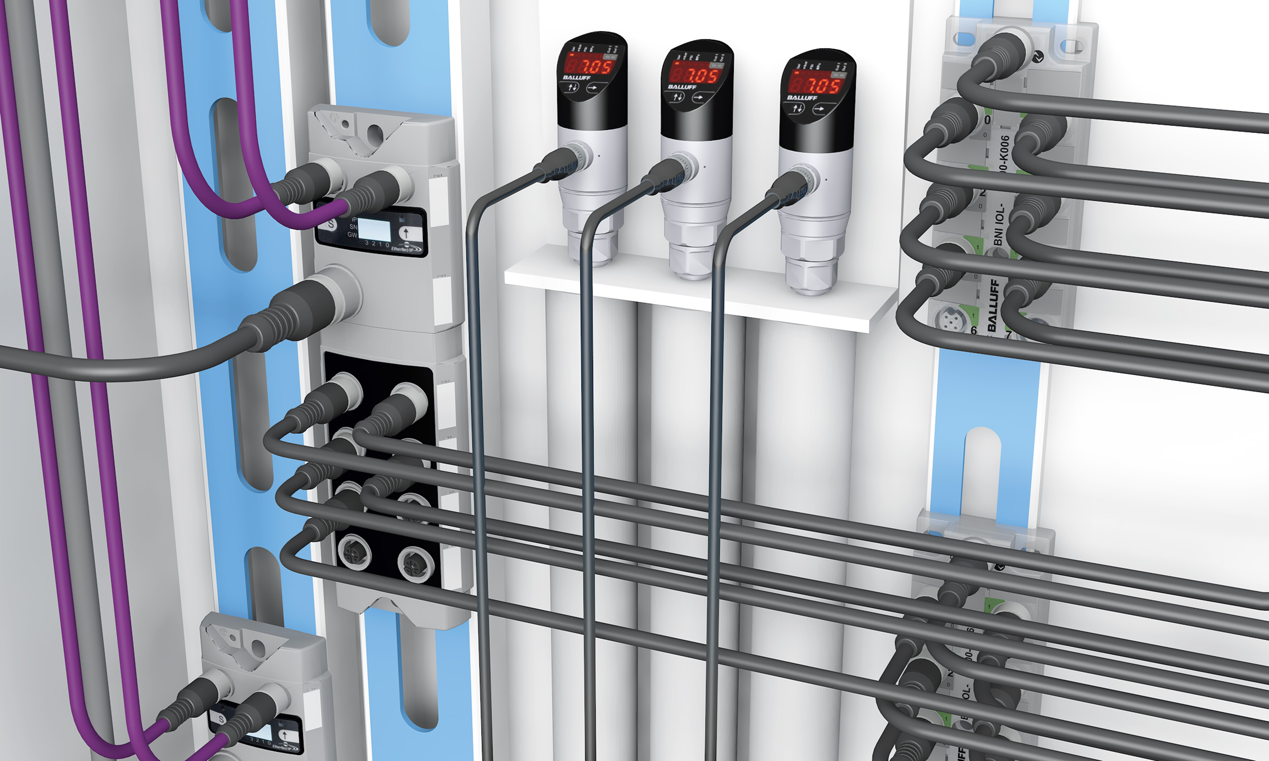 適用於所有總線系統的高達 70°C 的現場總線模塊 image