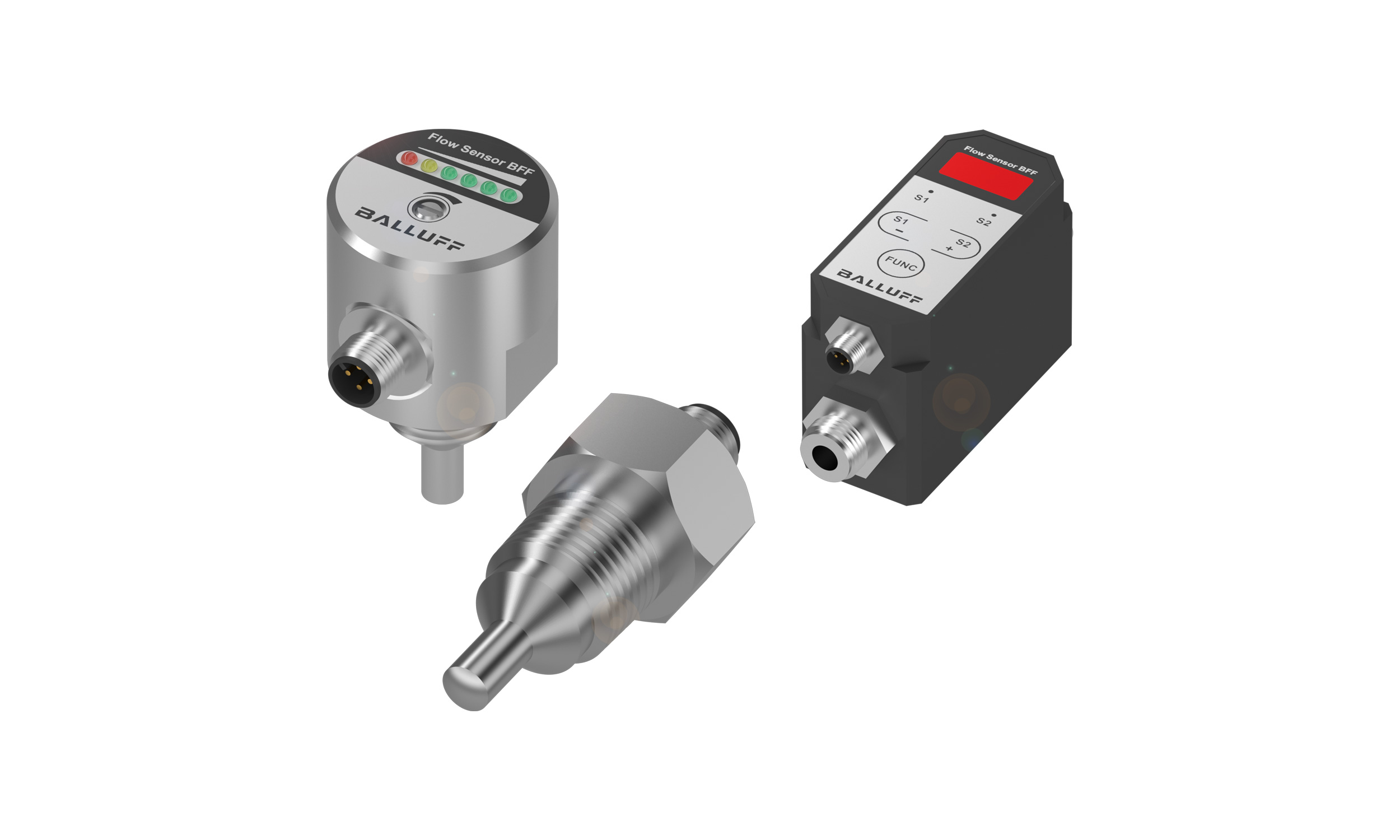 Durchflussmengen schaltend überwachen Balluff