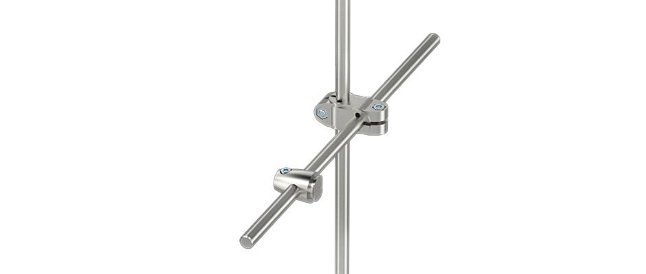 Flexible stainless steel mounting system