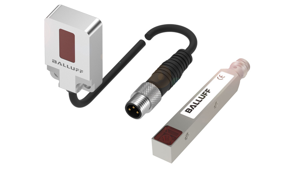 具備背景消除功能的迷你光電感測器