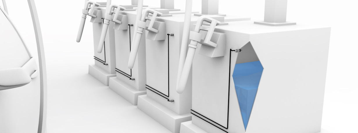 Monitoring levels in liquid containers