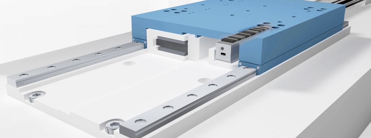 Linear direct drive for short strokes