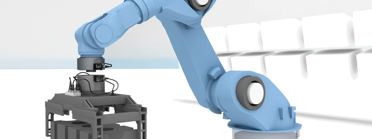 Rotate and swivel industrial robots with high dynamics