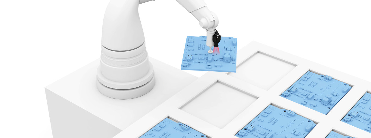 Precise robot control in pick and place applications