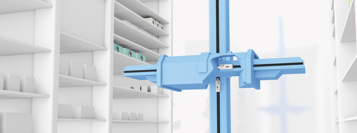 Posición de los robots en los dispensadores de medicamentos