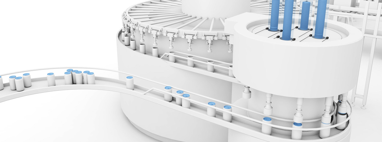 Optical sensor heads and inductive sensors from Balluff are integrated into a can sealing machine to ensure precise cap height control for uninterrupted production.