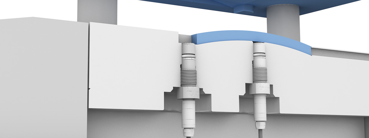 Misurazione del riempimento dello stampo durante RTM (Resin Transfer Molding)