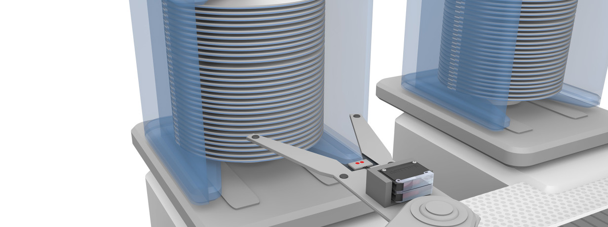 Controllare la presenza del wafer sull&#039;effettore finale