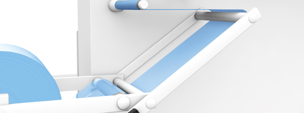 Inclination sensors for continuous roll guiding