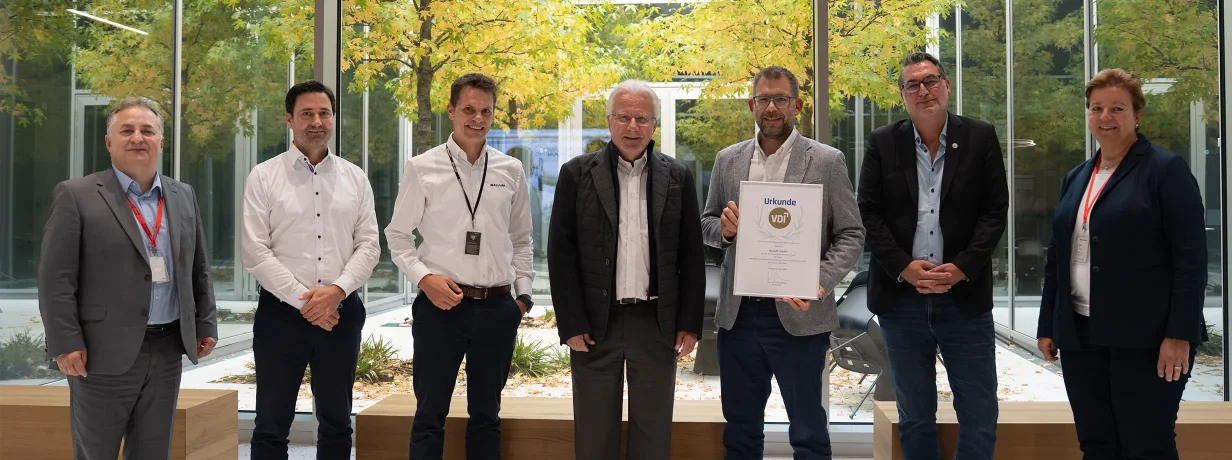 Balluff honored for VDI supporting membership
