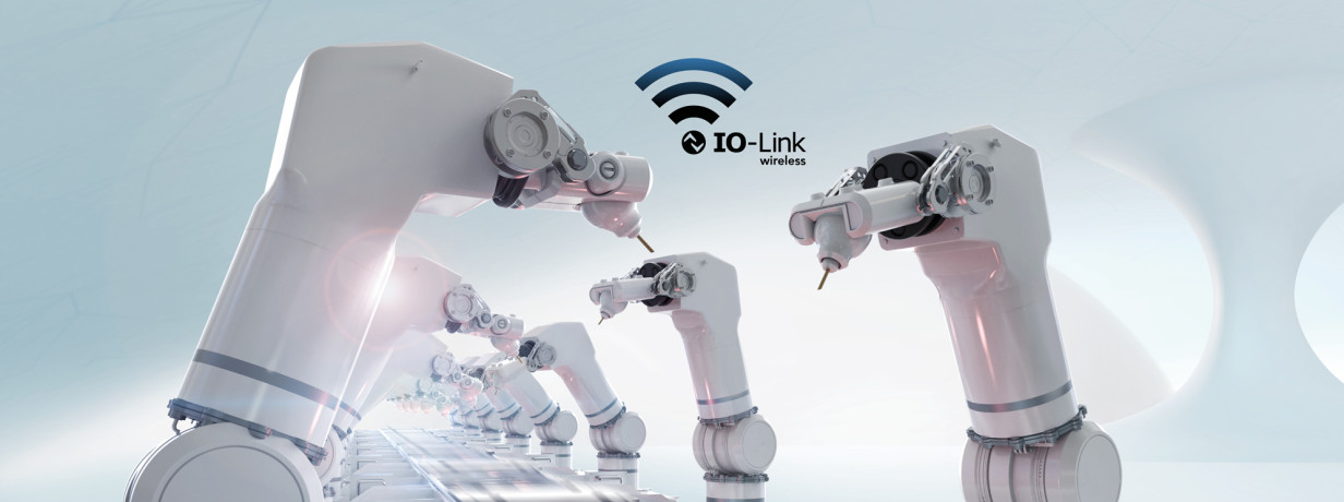 Intelligens, kommunikatív, vezeték nélküli: IO-Link Wireless